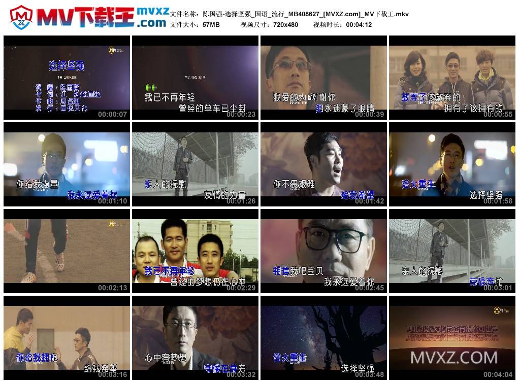 陈国强-选择坚强_国语_流行_MB408627